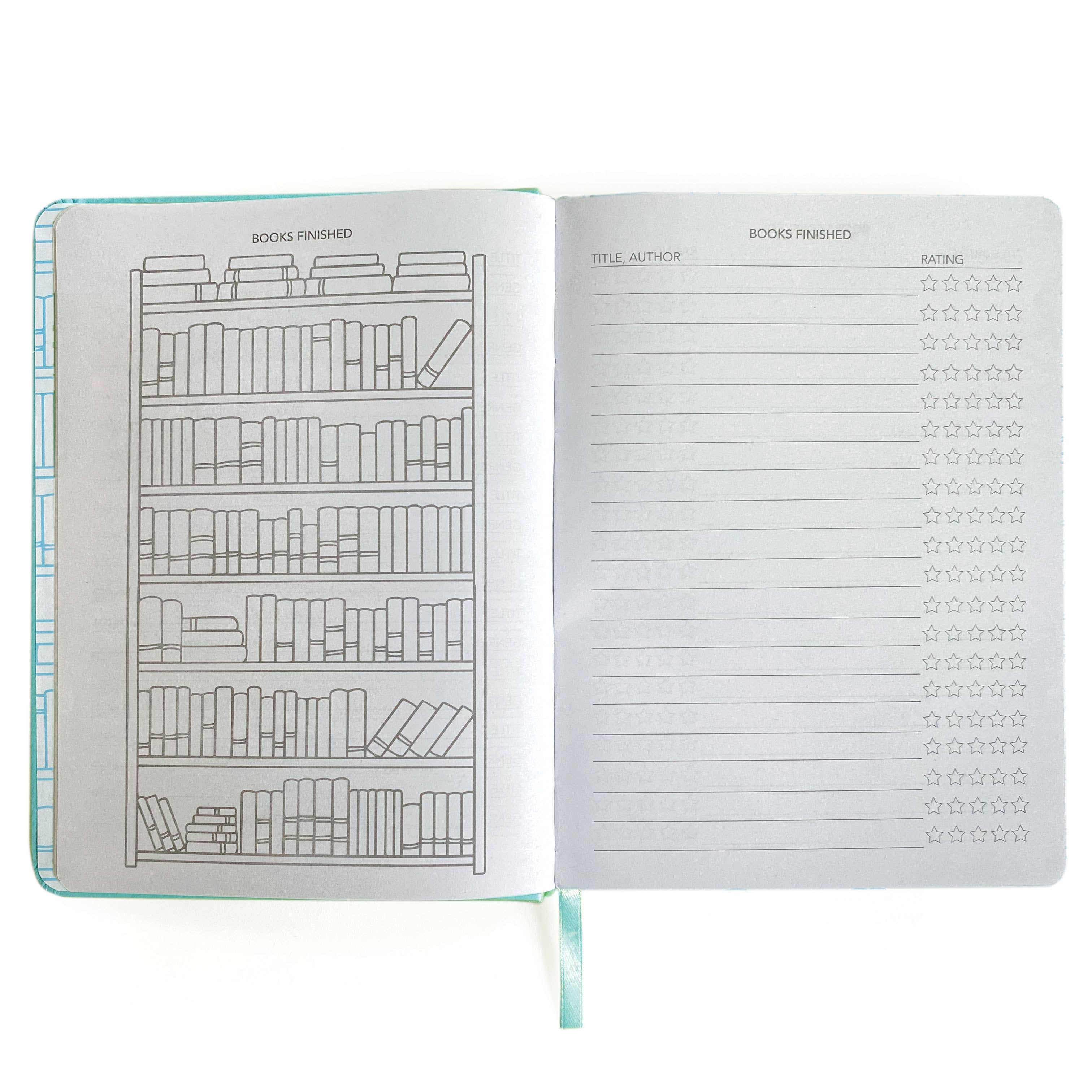 Paper House Productions - Wholesale Journal/Diary - Well Read Guided Journal - Blue2