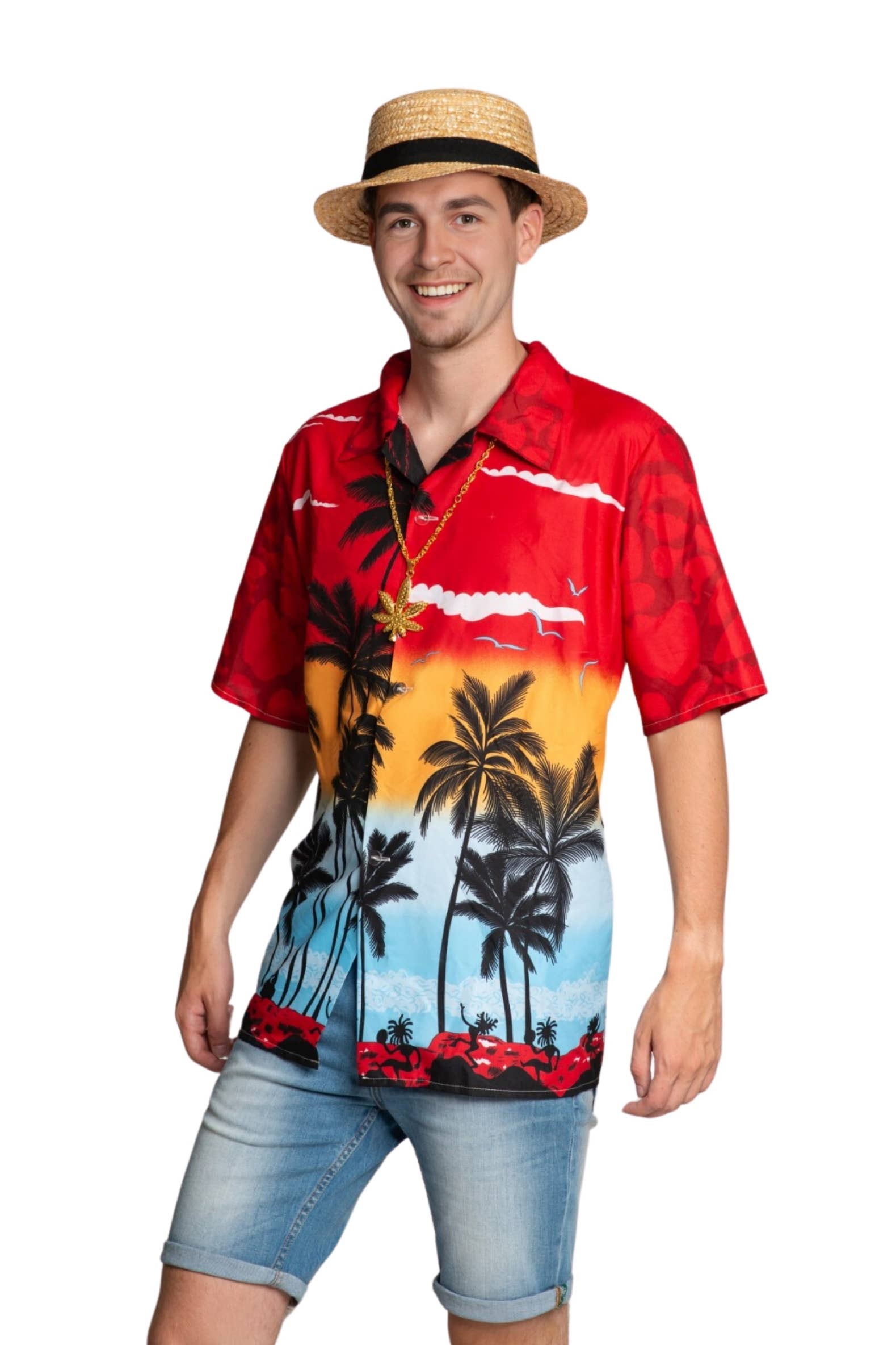 Partychimp - Wholesale Button Down Shirt - Men's - Hawaii Shirt Paradise5
