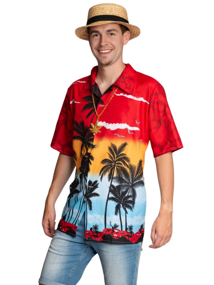 Partychimp - Wholesale Button Down Shirt - Men's - Hawaii Shirt Paradise5
