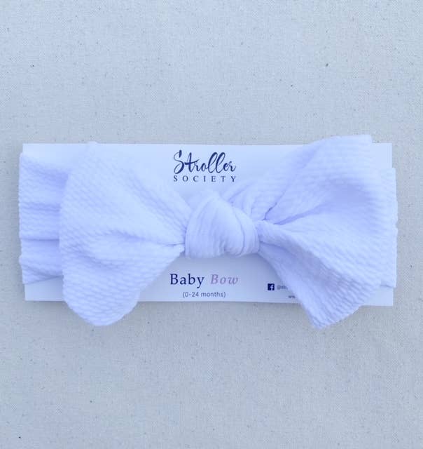 Stroller Society - Vente Bandeau – bébé - Baby Bows - Bandeaux pour bébés filles - Plusieurs couleurs3