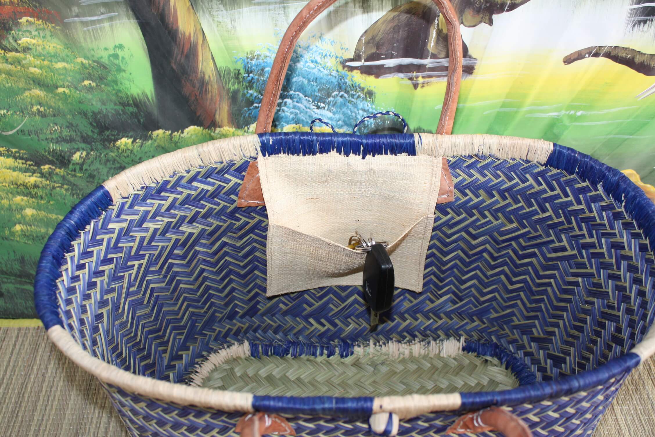 Boutique Huléti - Wholesale Beach Bag - Superb basket - 3 SIZES - Hand braided - shopping bag - ideal for shopping, markets, work, beach, decoration10