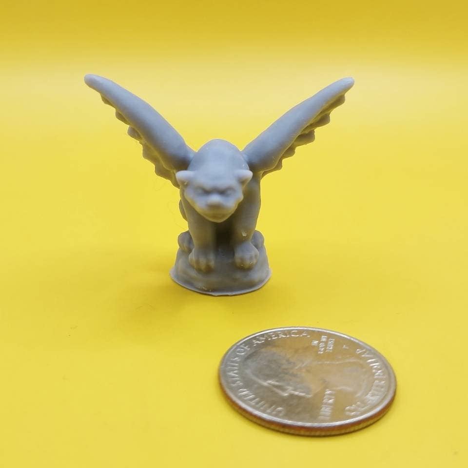 The Scale Grail – Großhandel Dekofigur – Miniatur-Gargoyle-Statue, gotischer Horror im Maßstab 1:122