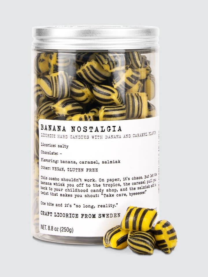 Nostalgie de la banane pour la vente par Haupt Lakrits USA