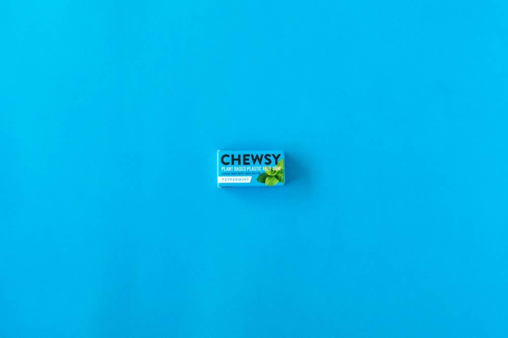 Chewsy – wholesale Chewing gum – Chewsy Peppermint Gum1