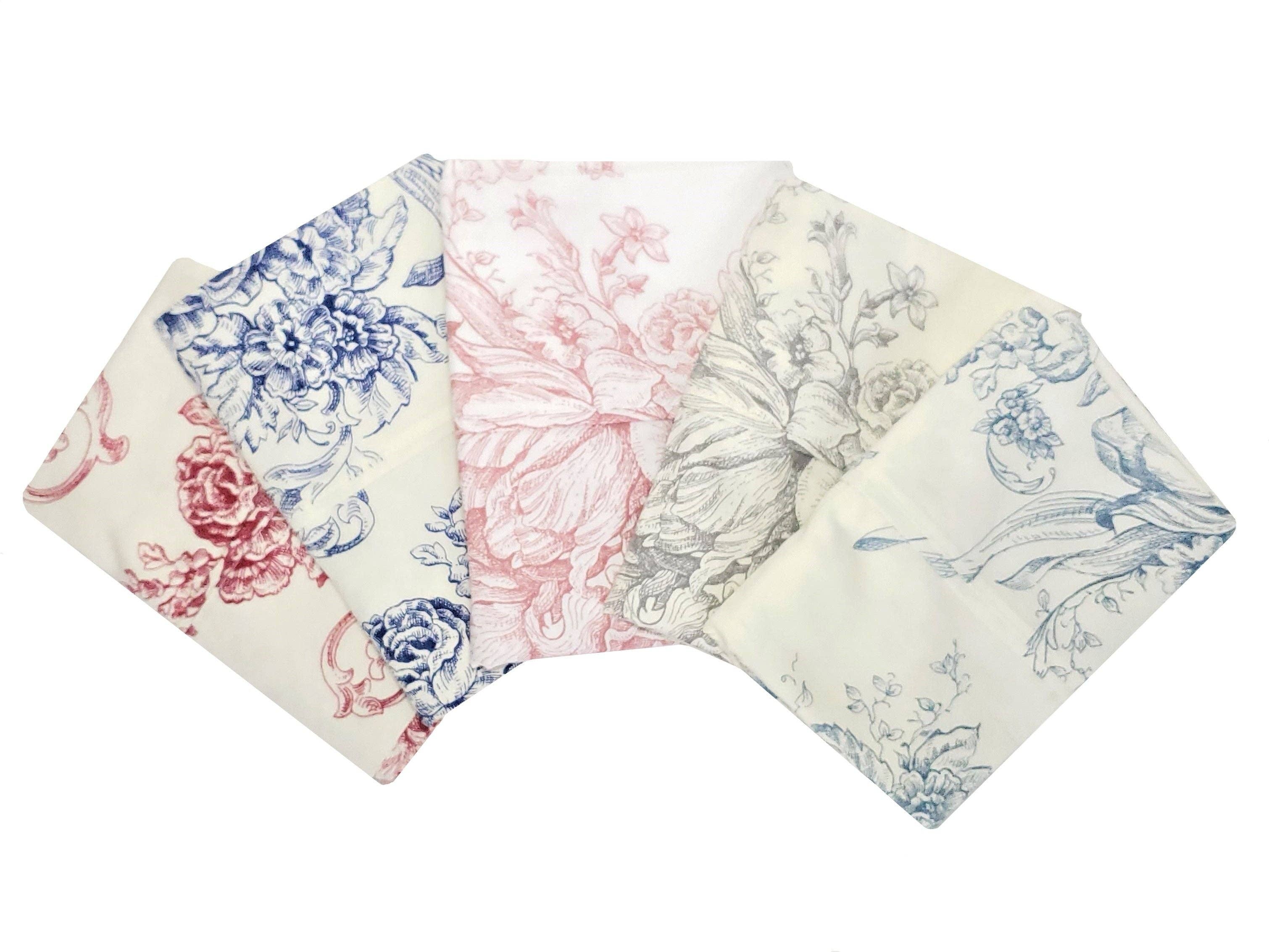 Mélange Home - Wholesale Sheet Set - Toile Printed Cotton Sheet Set19