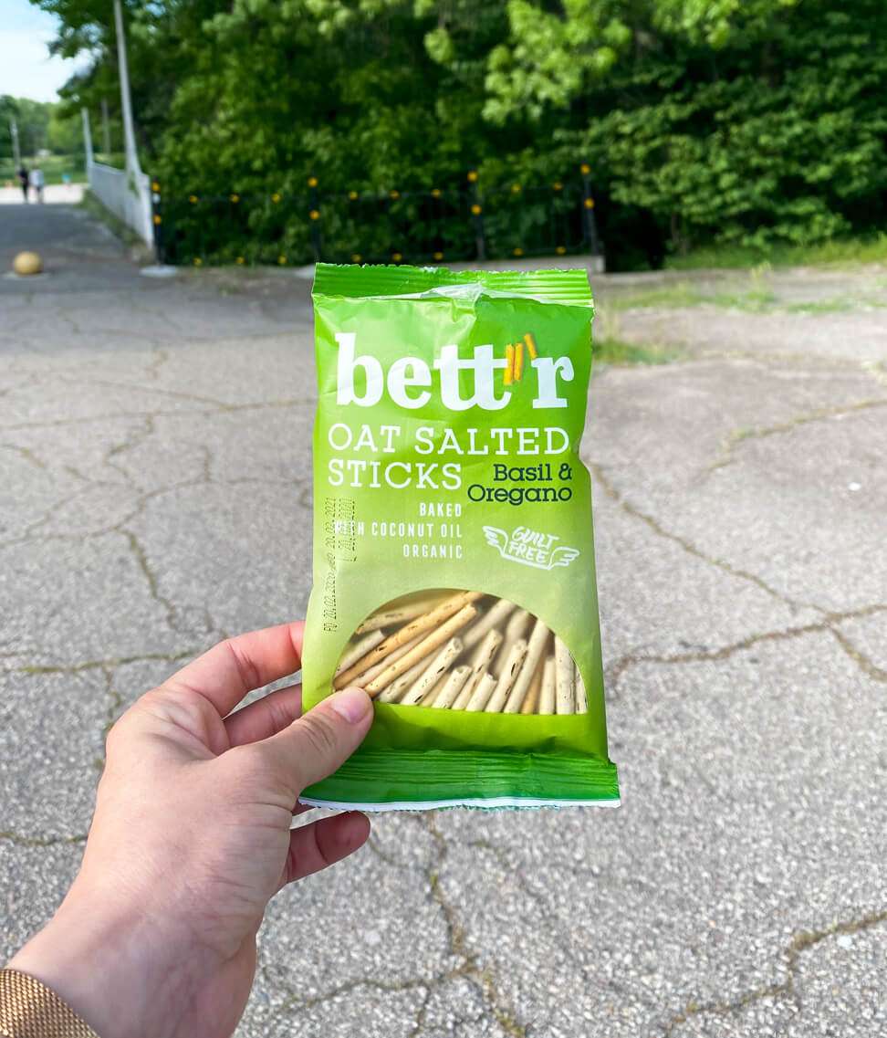 Smart Organic - Wholesale Crackers - Oat Salted Sticks Basil & Oregano, Bio, Bett'r, 50g5