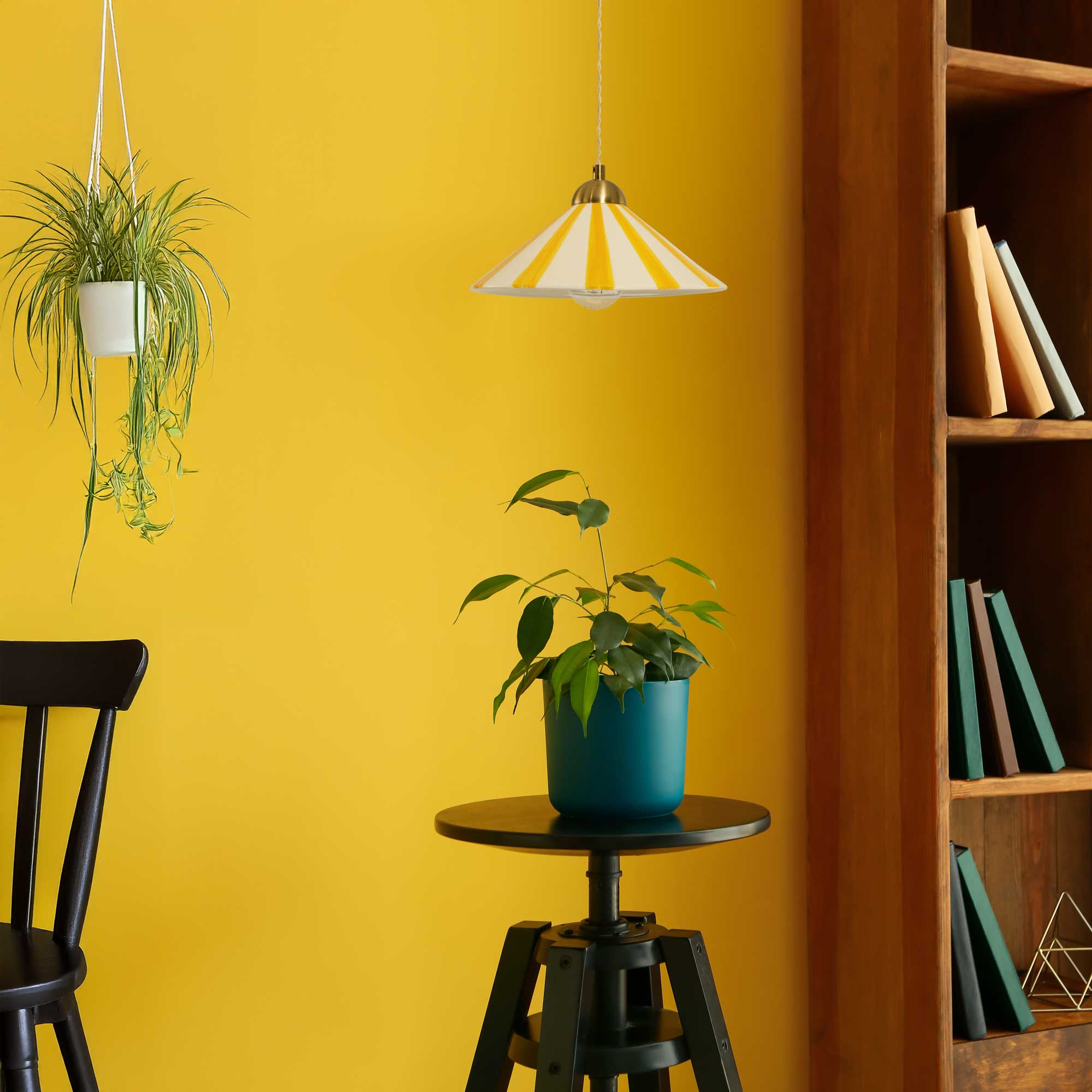 C-Création – wholesale Ljuskrona/hängande ljus – Handgjord tvåfärgad keramikhängare Praya1