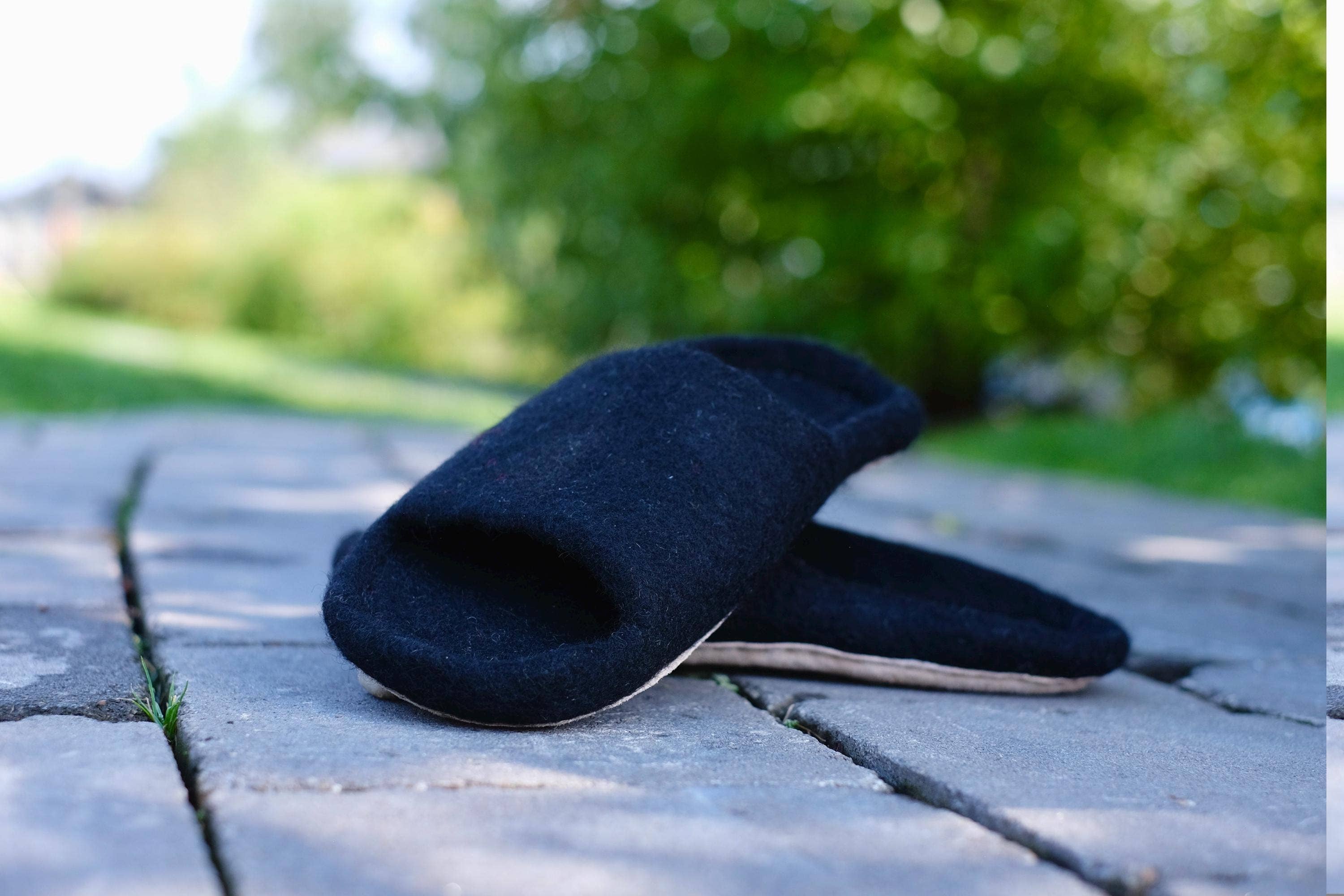 Fuzzy cove - Wholesale Slippers - Women's - Luxury Organic Merino Wool Slipper Slides | Women | Eco-Friendly Warmth, or Leather Foot Sole, Arch Support Home Cozy Comfort Gift2