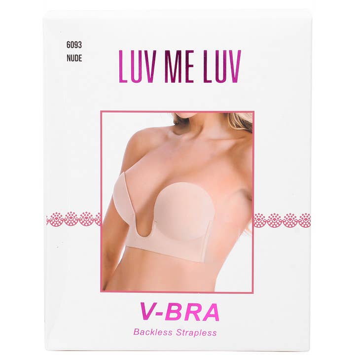 LUV ME LUV BACKLESS STRAPLESS V BRA, LUV 6093 for wholesale by JOIA ACCESSORIES
