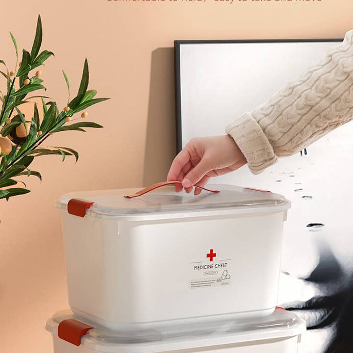 VIGOR - Wholesale First Aid Kit - Sleek Household Medical Box Emergency Medical Storage Box Dr4