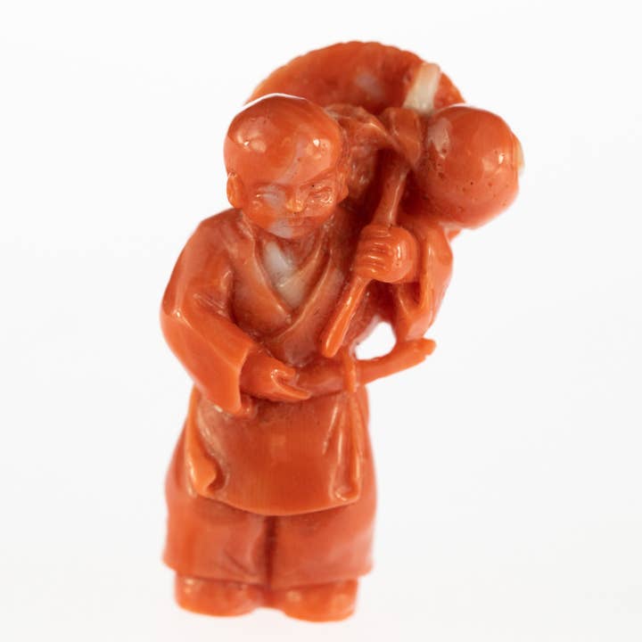 Statues de corail rouge chinois Décoration d'intérieur 24 pour la vente par Asian Ethnic Art