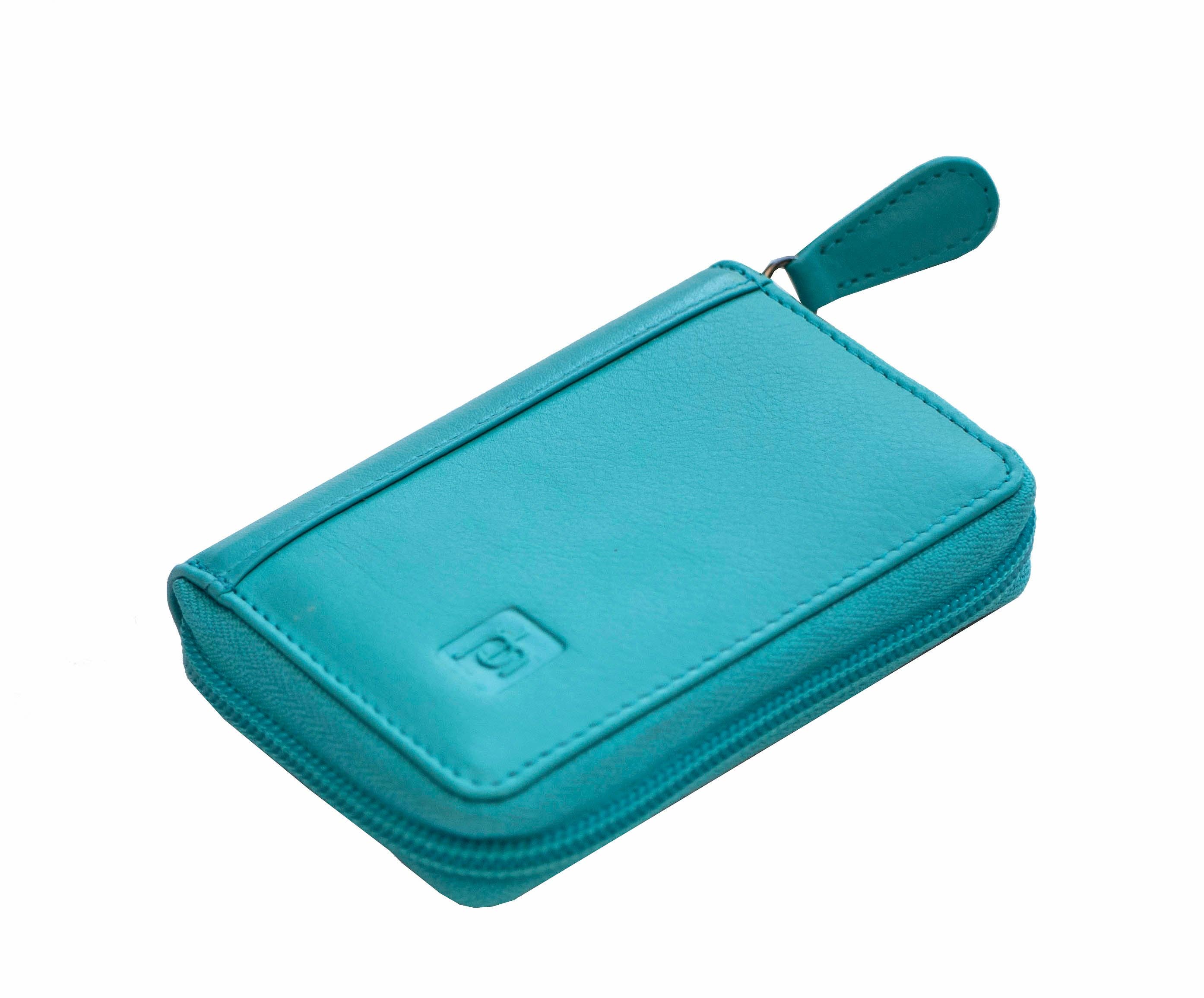 PRIMEHIDE - Wholesale Card Holder - Unisex - Concertina Leather RFID Credit Card Holder - 78071