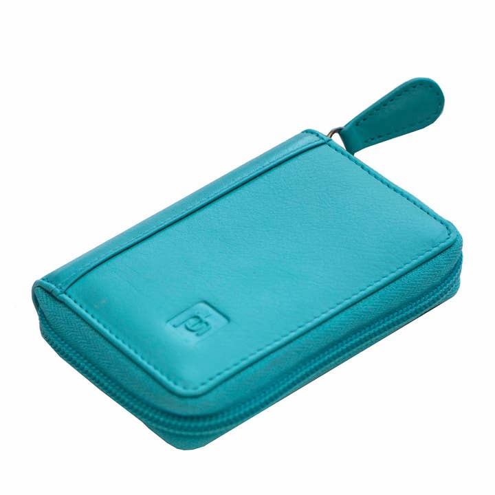 PRIMEHIDE - Wholesale Card Holder - Unisex - Concertina Leather RFID Credit Card Holder - 78071