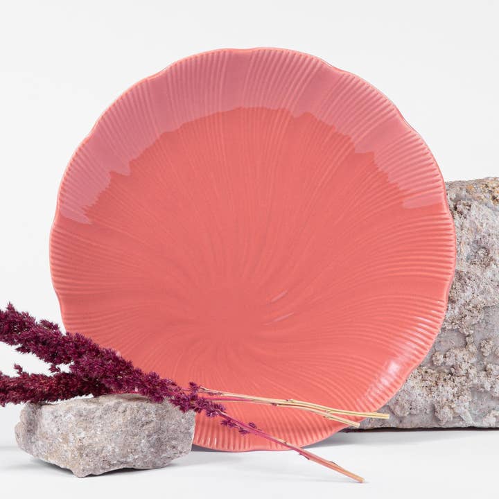 OGRE La Fabrique - Wholesale Dinner Plate - Tahiti Terracotta Plate (25cm)0