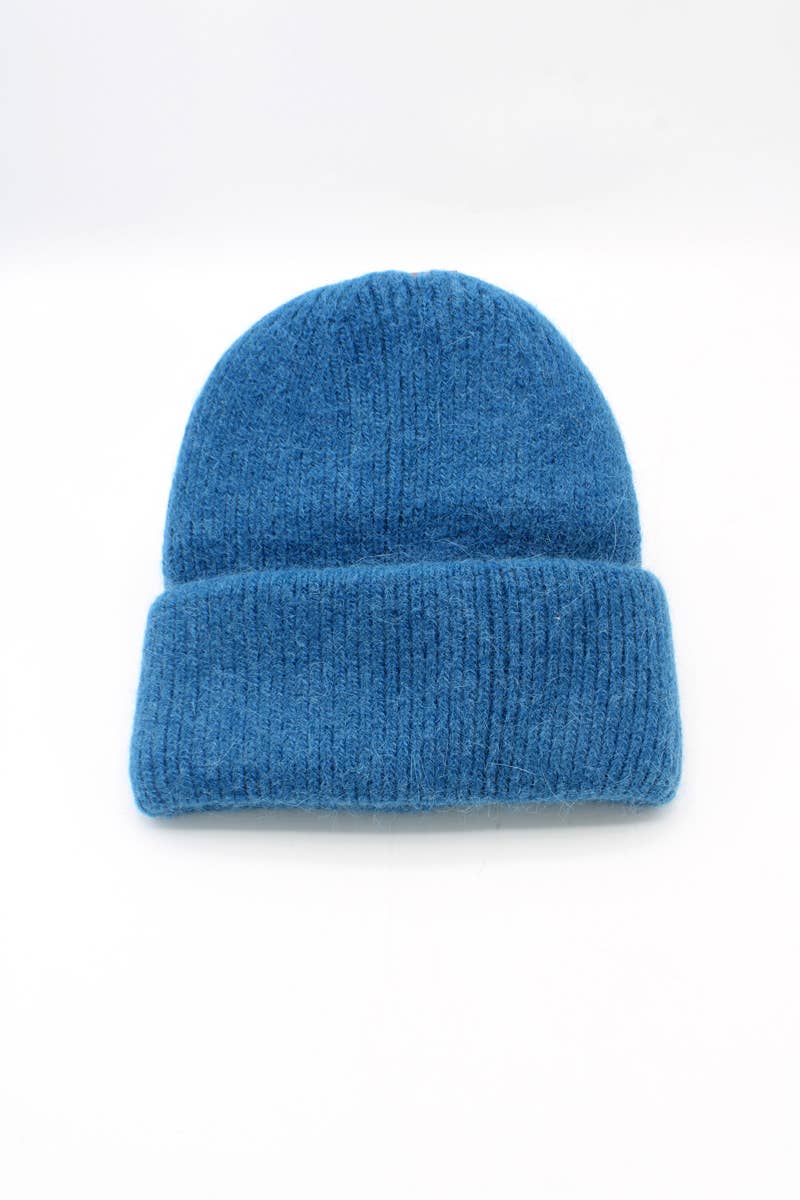 Hologramme Paris - Wholesale Beanie - Men's - Classic plain Angora hat27
