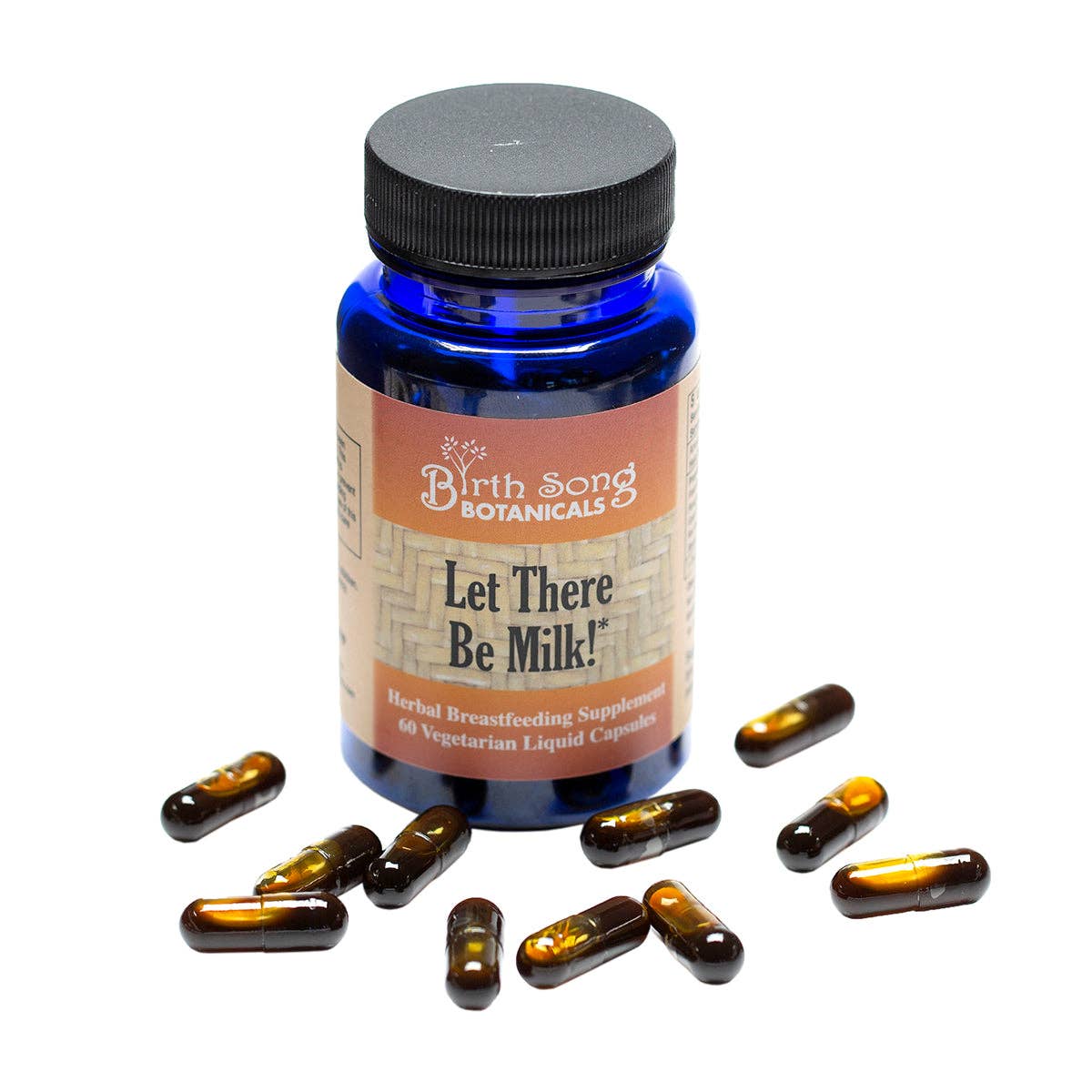 Birth Song Botanicals Co. - Wholesale Oral Supplement/Vitamin - Let There Be Milk! Liquid Herbal Breastfeeding Capsules 60 Ct.1