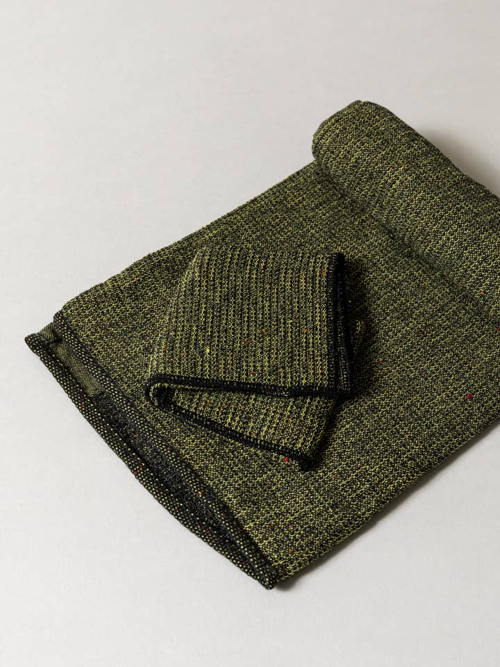 Moku Tech Towel - Green Yellow for wholesale by Morihata International Ltd. Co.