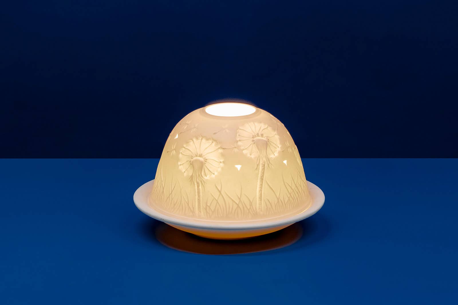 L. GLOW Home - Vendita all'ingrosso Portacandele - Cupola litofania - Dente di leone0