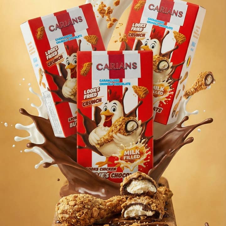 New Viral Choco Chick – Not Chicken, Just Chocolate 1.76oz for wholesale by Carian's Bistro Chocolates