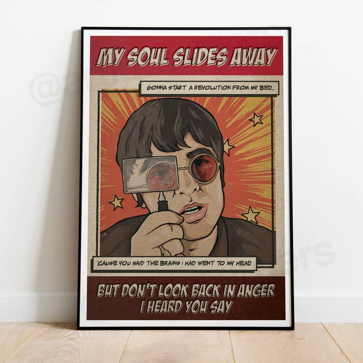 Don'T Look Back In Anger // Oasis | Noel Gallagher for wholesale by ArtyBurgers