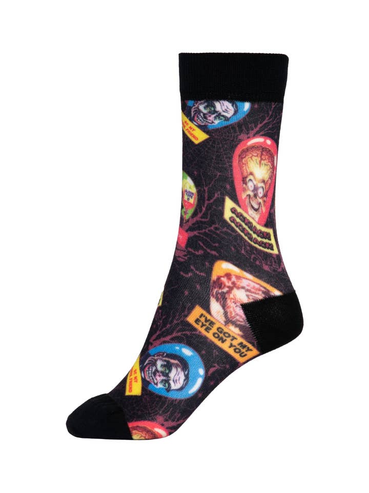 Schwarz Socken «Monster Mashup» für den Großhandel auf Faire1