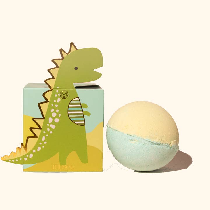 Musee - Wholesale Bath Bomb/Fizz - Dino Bath Balm Box