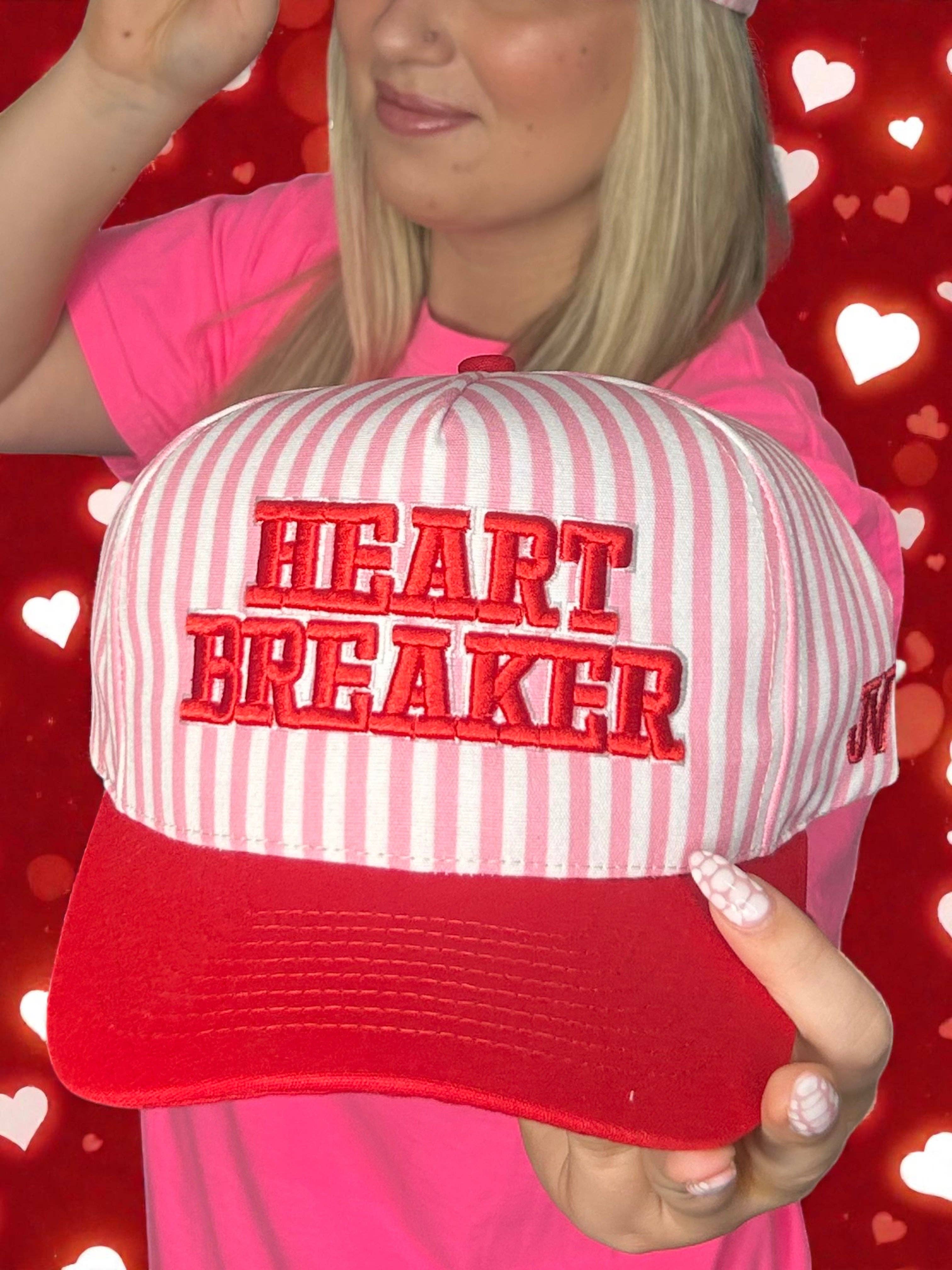 6j Threads LLC - Wholesale Trucker Hat - Women's - Heart Breaker Valentines Cap1
