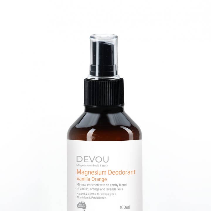 Devou - Wholesale Deodorant – Unisex - Devou Magnesium Deodorant – Vanilla Orange