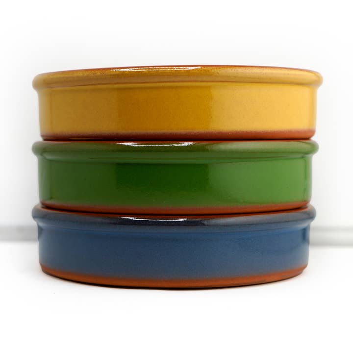 Terracotta Cazuela Colorful Clay Cookware for wholesale by Khayyan Specialty Foods