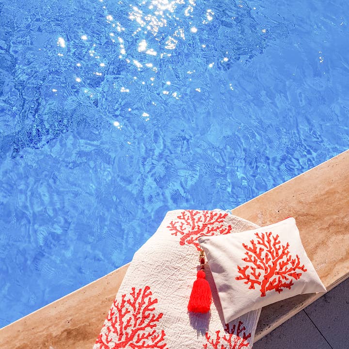 Moa - Wholesale Beach Towel - Coral Reef Turkish Beach Towel4
