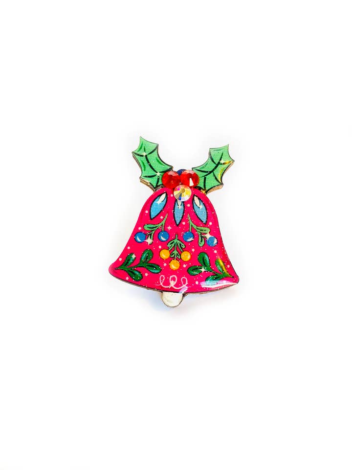 Épinglette de Noël, petites épingles de Noël, bijoux de Noël pour la vente par Rosie Rose Parker