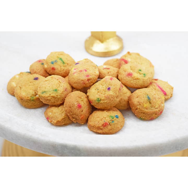 Oh, Sugar! - Wholesale Cookie - Cookie Mason Jar Pouches - Confetti Cupcake - Small
