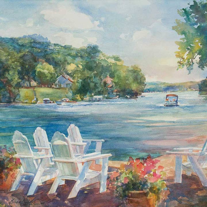 Adirondack Lake - Giclée Reproduction for wholesale by Givinity Press