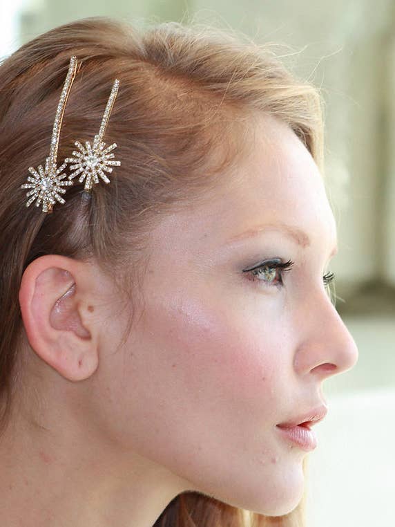 Korte Florence Swarovski Spelden voor wholesale door Ficcare