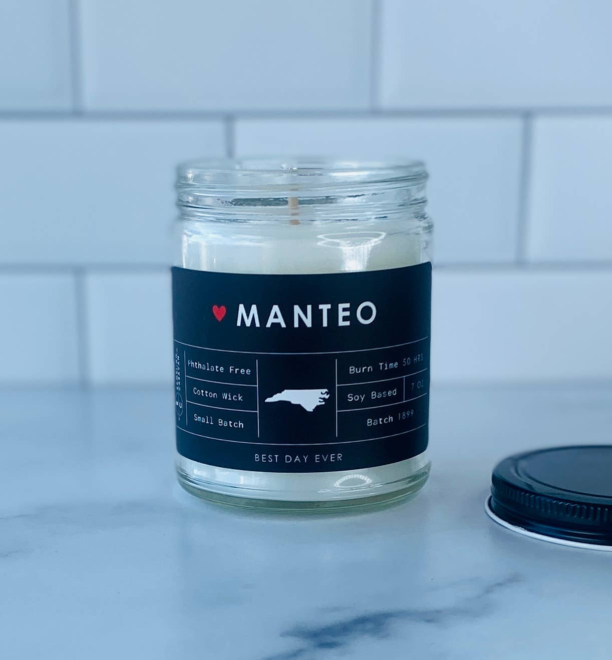 Rambling Caravan - Wholesale Jar/Filled Candle - Manteo, Outer Banks, NC Candle3