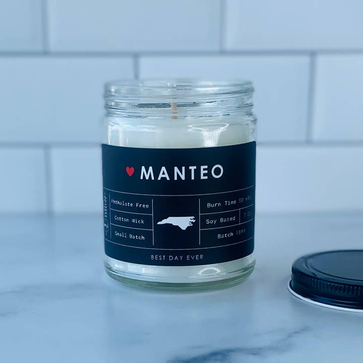 Rambling Caravan - Wholesale Jar/Filled Candle - Manteo, Outer Banks, NC Candle3