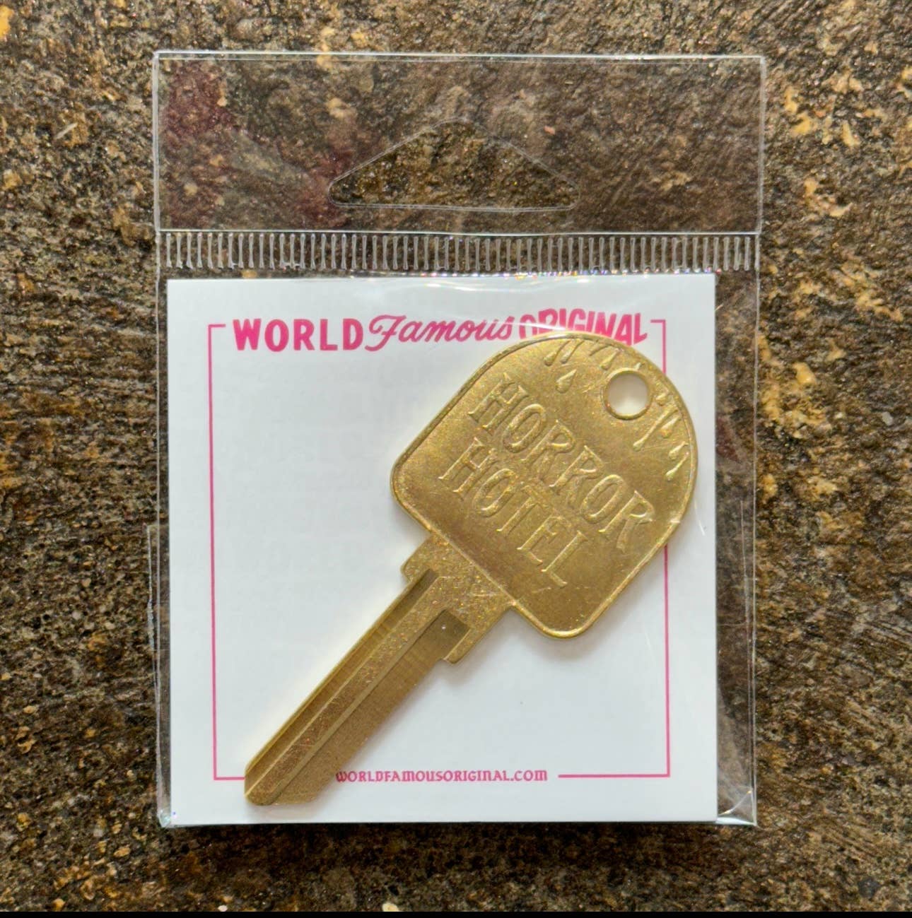 World Famous Original - Wholesale Keychain - Unisex - Horror Hotel - Blank Key1
