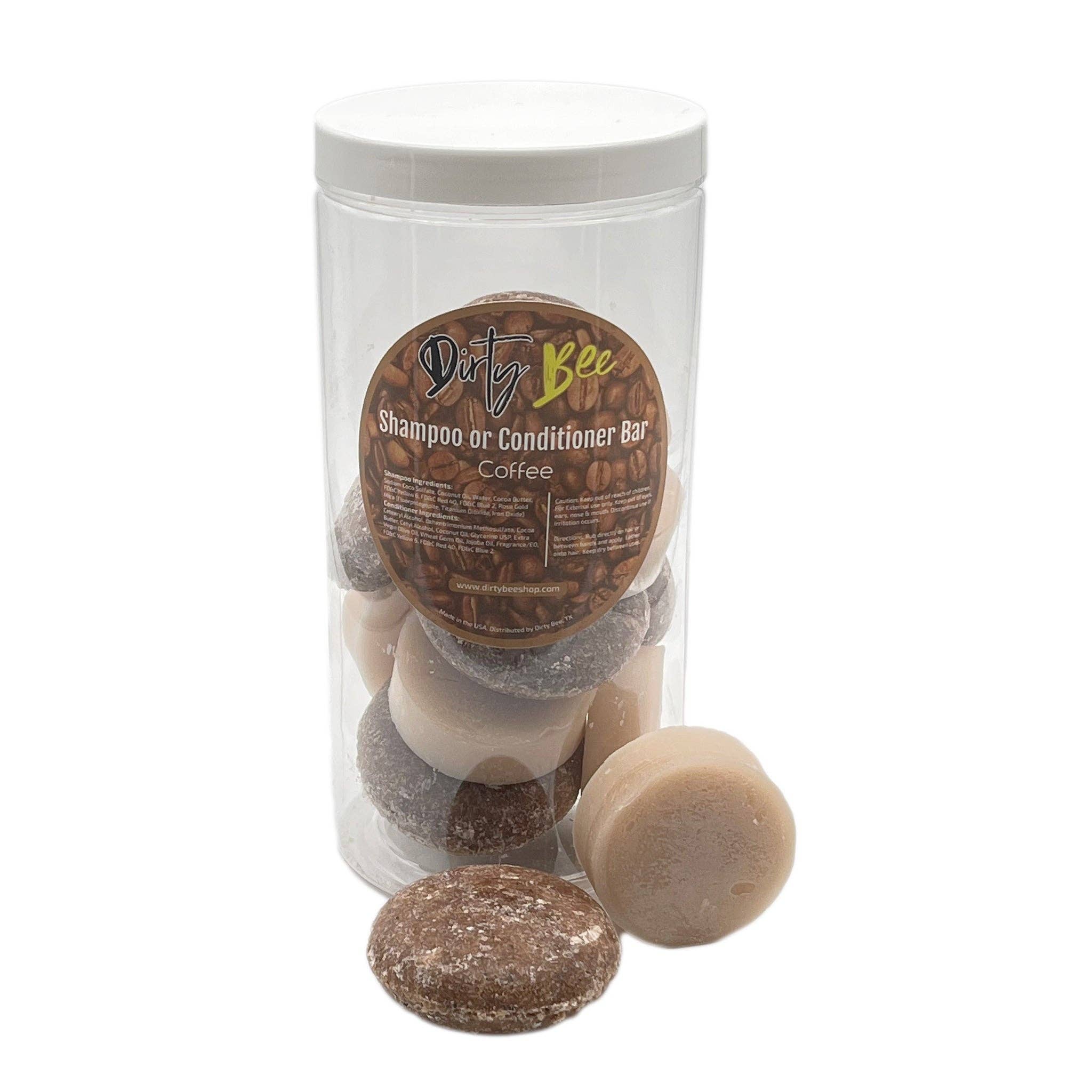 Dirty Bee - Wholesale Shampoo Puck/Solid Shampoo - Shampoo & Conditioner Bar Hair Kit17