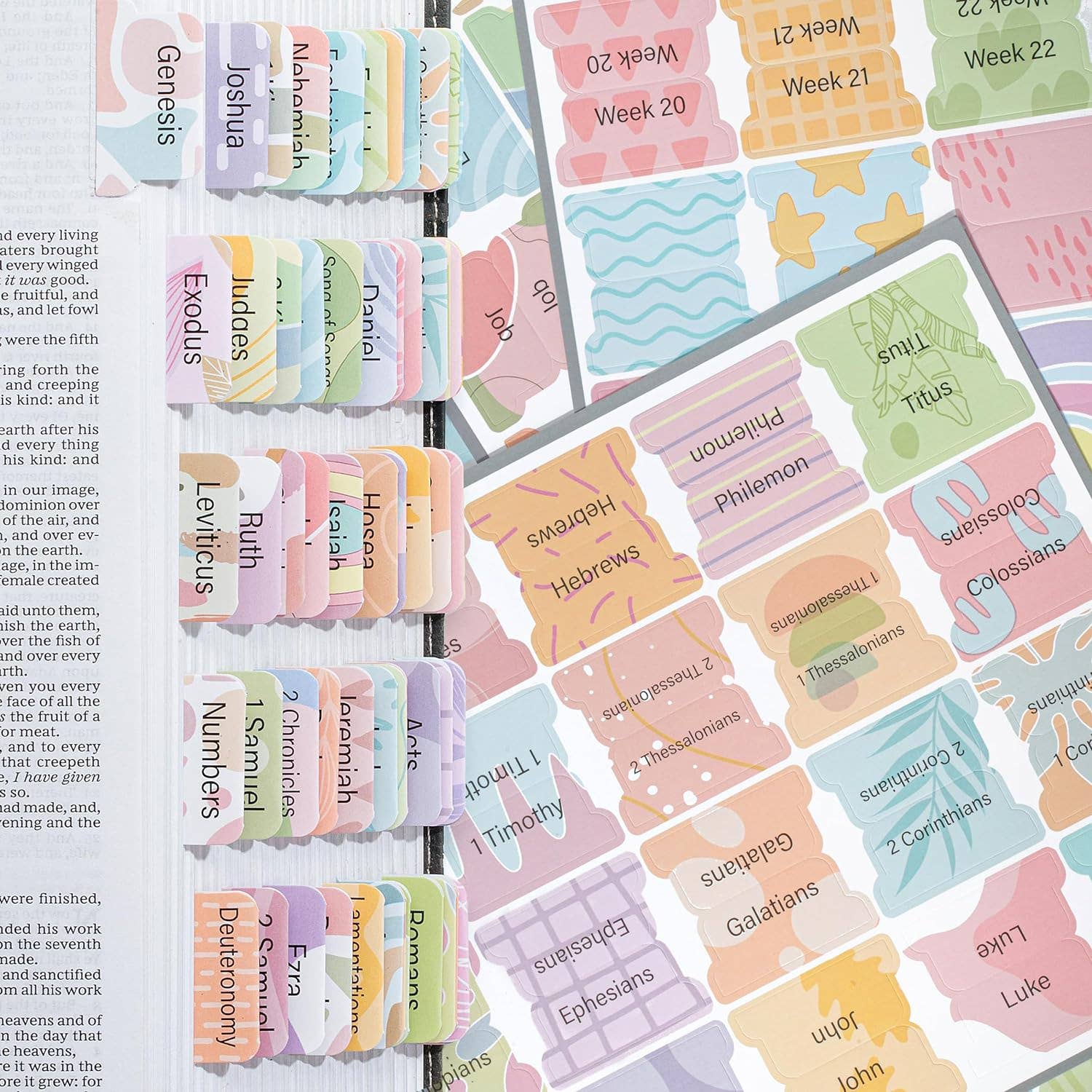 Mr. Pen – Marcador por atacado – Separadores de Bíblia Mr. Pen - 120 Separadores de Fácil Organização6