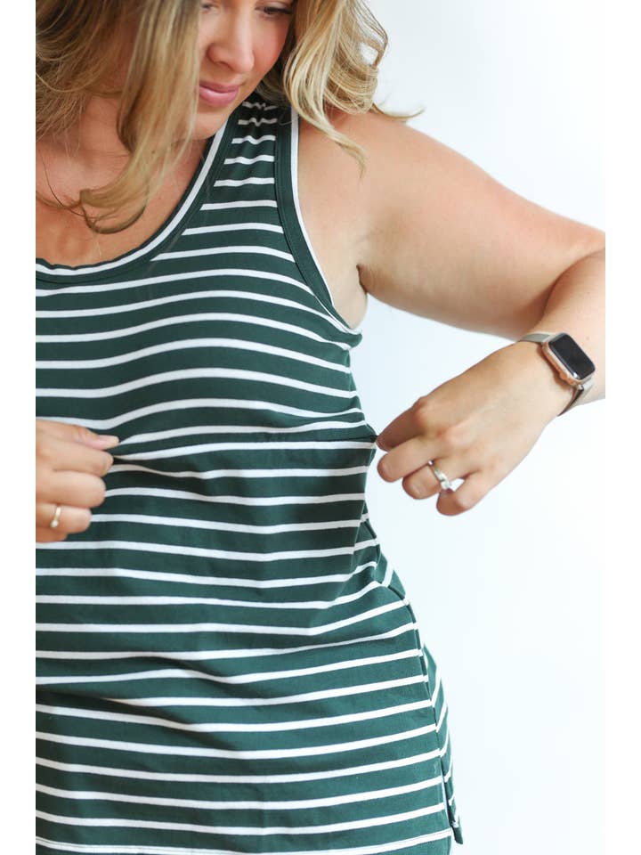 Movemama Apparel - Wholesale Tank Top - Women's - Invisible Zip Breastfeeding Tank Top14