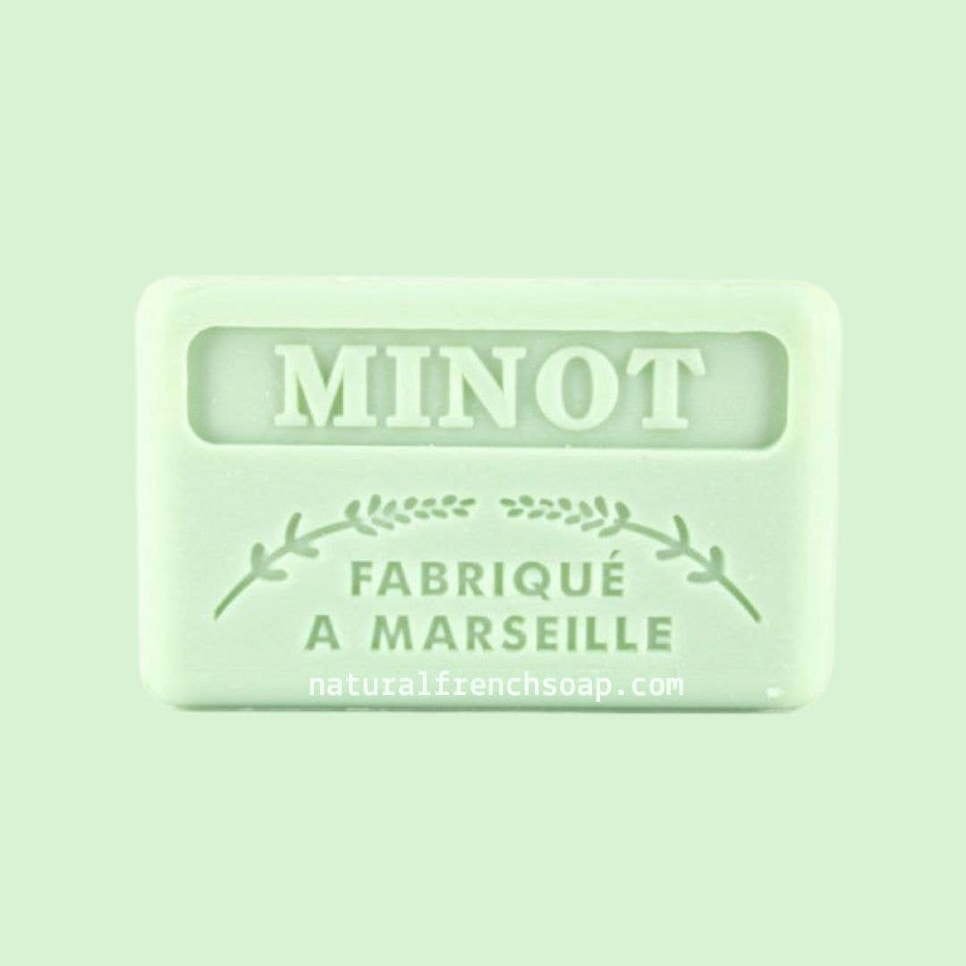 French Soap Wholesale - Venta al por mayor Pastilla de jabón - Jabón francés Minot de 125 g con manteca de karité orgánica, vegano