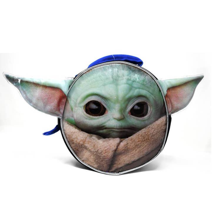 Star Wars "The Child" Baby Yoda Lunch Bag with Ears for wholesale by Deluxe Import Trading
