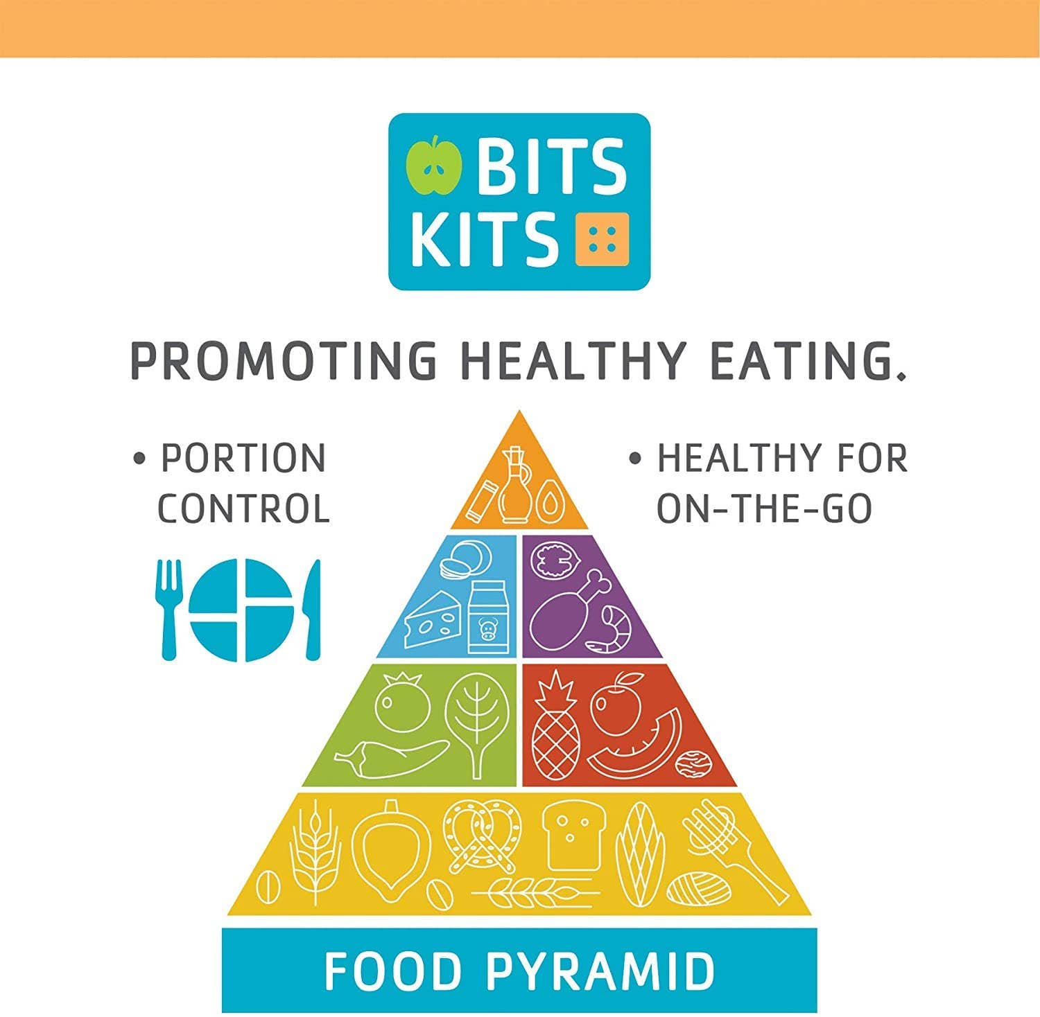 Fox Run Brands - Wholesale Condiment/Dip Bowl - Bits Kits Kids' Condiment Containers, Set 3, 1.5-Ounces12