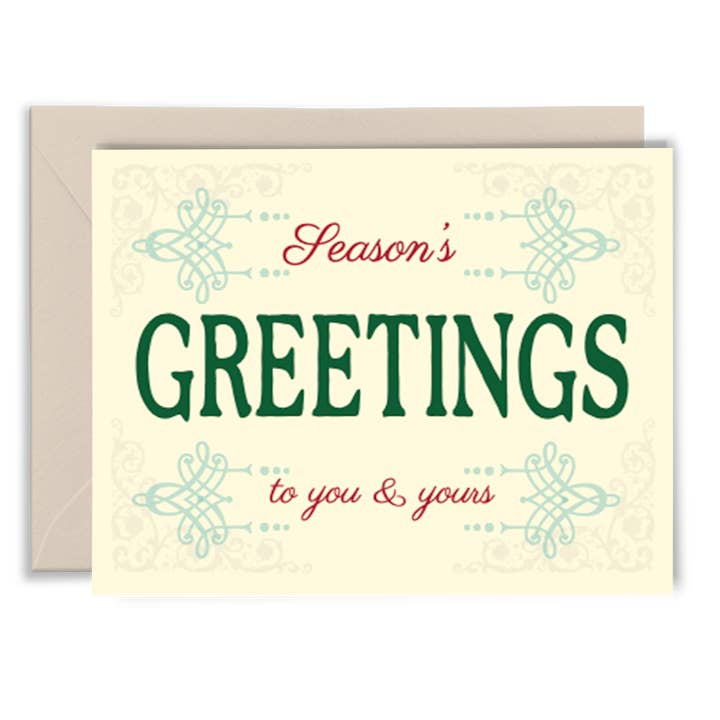 Tarjeta de felicitación Seasons, juego de 6 en caja para venta al por mayor de Apricity Press