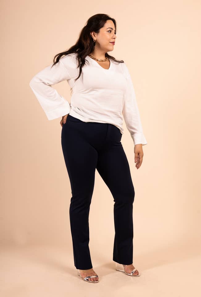 You Udress - Wholesale Pants - Women's - Mid-rise stretch pants3