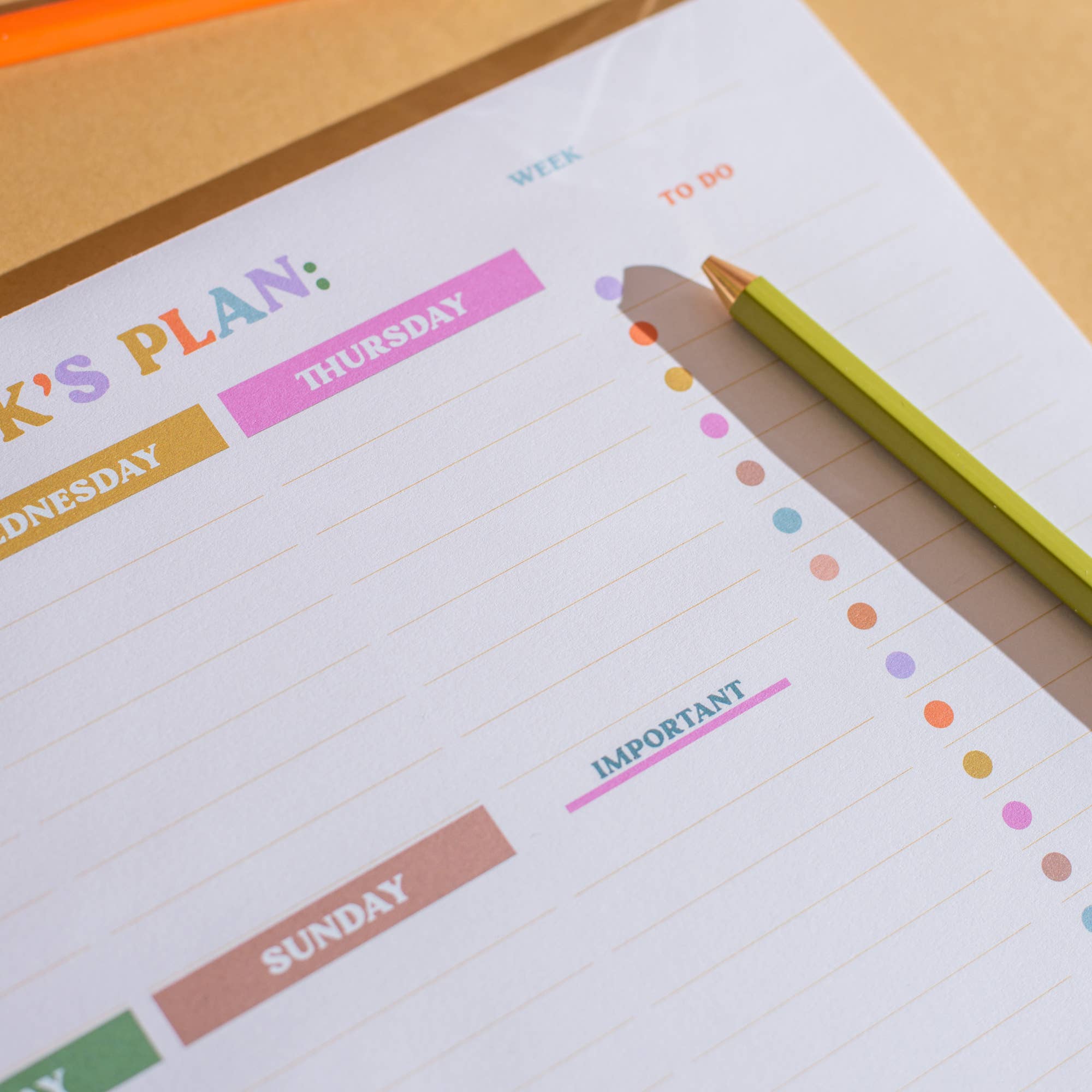 Good Tuesday (Once Upon a Tuesday) - Vendita all'ingrosso Planner - Agenda settimanale A4 con Habit Tracker | You Got This5