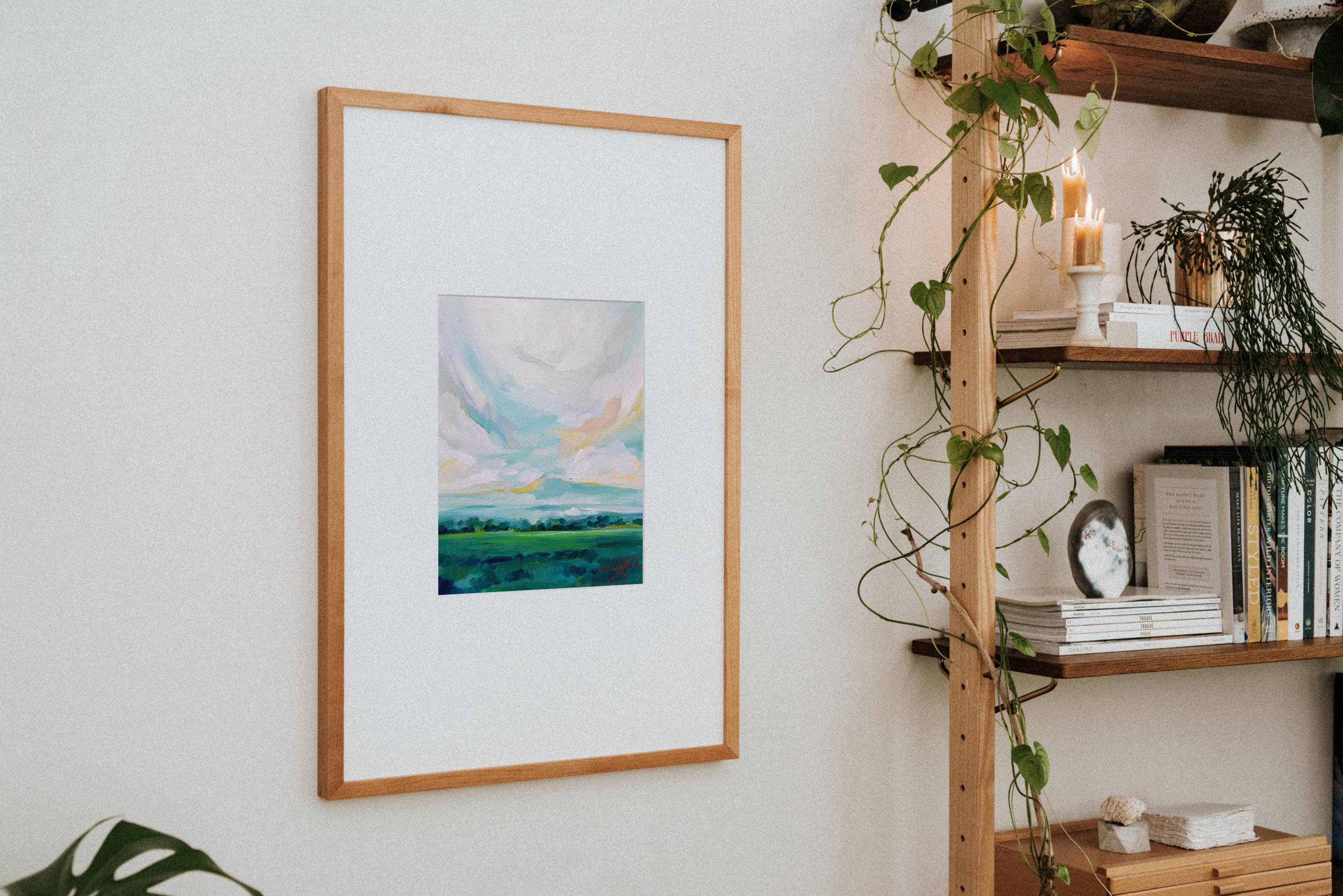 Emily Jeffords - Wholesale Art Print - "To the Stillness" A Canvas Print by Emily Jeffords1