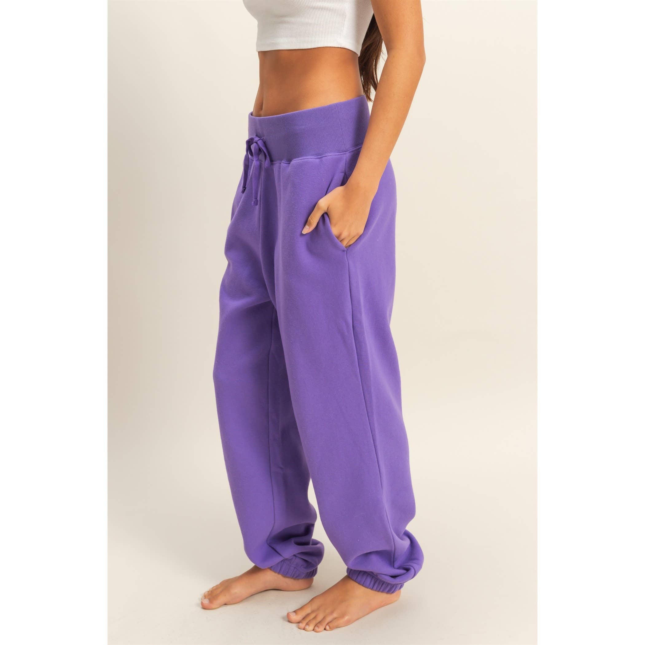 Double Zero - Vente Pantalon – femme - Pantalon de jogging taille haute32