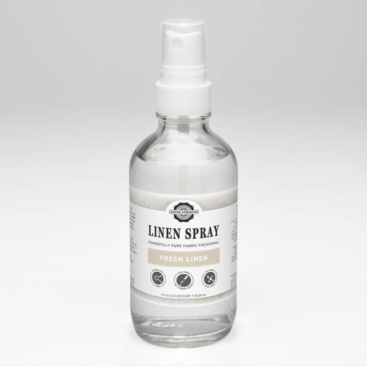 Linen Spray | 4 oz Bottle for wholesale by Rustic Strength