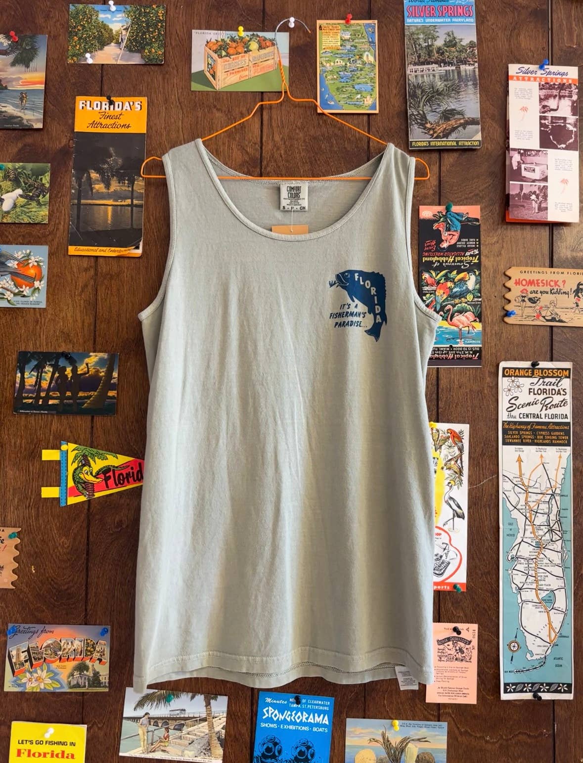 5801 Print House – Engroshandel Tank top - Herre – Fiskernes tanktop2